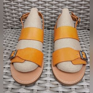 Madewell Leather Sandals with Buckle